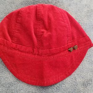 Urban Outfitters Corduroy Cap with brim & buttons